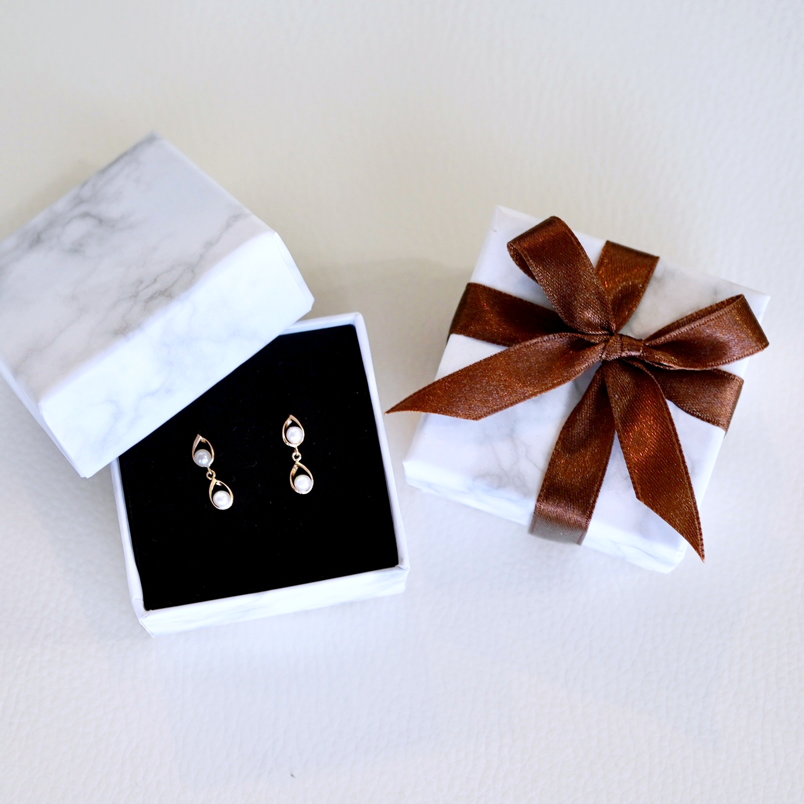 K10YG(10金) イエローゴールド 揺れる ベビーパール ピアス (5mm)  保証書付 2126 242-041