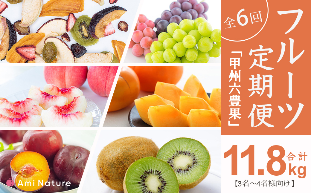 フルーツ定期便≪甲州六豊果≫全6回【3名～4名様向け】 065-007_v2|定期便 フルーツ定期便 桃 ぶどう キウイ 柿 すもも定期便 フルーツ定期便 桃 ぶどう キウイ 柿 すもも定期便 フルーツ定期便 桃 ぶどう キウイ 柿 すもも定期便 フルーツ定期便 桃 ぶどう キウイ 柿 すもも定期便 フルーツ定期便 桃 ぶどう キウイ 柿 すもも定期便 フルーツ定期便 桃 ぶどう キウイ 柿 すもも定期便 フルーツ定期便 桃 ぶどう キウイ 柿 すもも|