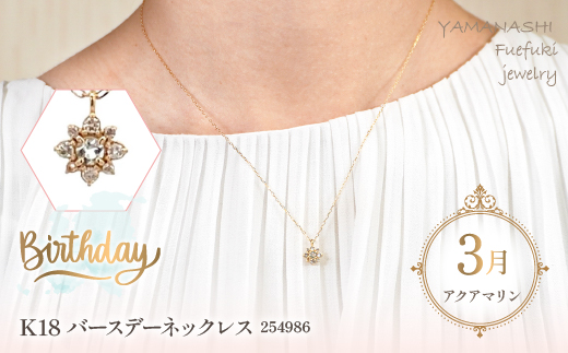 K18　バースデーネックレス　　アクアマリン　3月　管理番号254986 ×1本 218-038|K18 k 18 ネックレス 誕生日 誕生日石 アクアマリン 3月K18 k 18 ネックレス 誕生日 誕生日石 アクアマリン 3月K18 k 18 ネックレス 誕生日 誕生日石 アクアマリン 3月K18 k 18 ネックレス 誕生日 誕生日石 アクアマリン 3月|