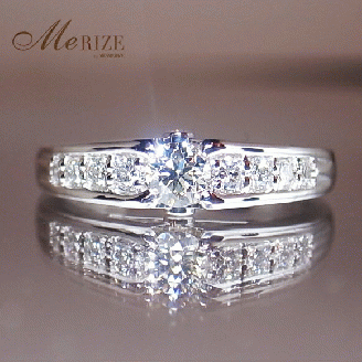 指輪 天然 ダイヤモンド 0.44ct 大粒 SIクラス Lilianeリリアン【pt950】r-169（KRP）O62-1410