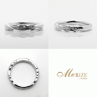 指輪 ペアリング Gilbert Romanceジルベールロマンス【pt950】r-194（KRP）N49-1410