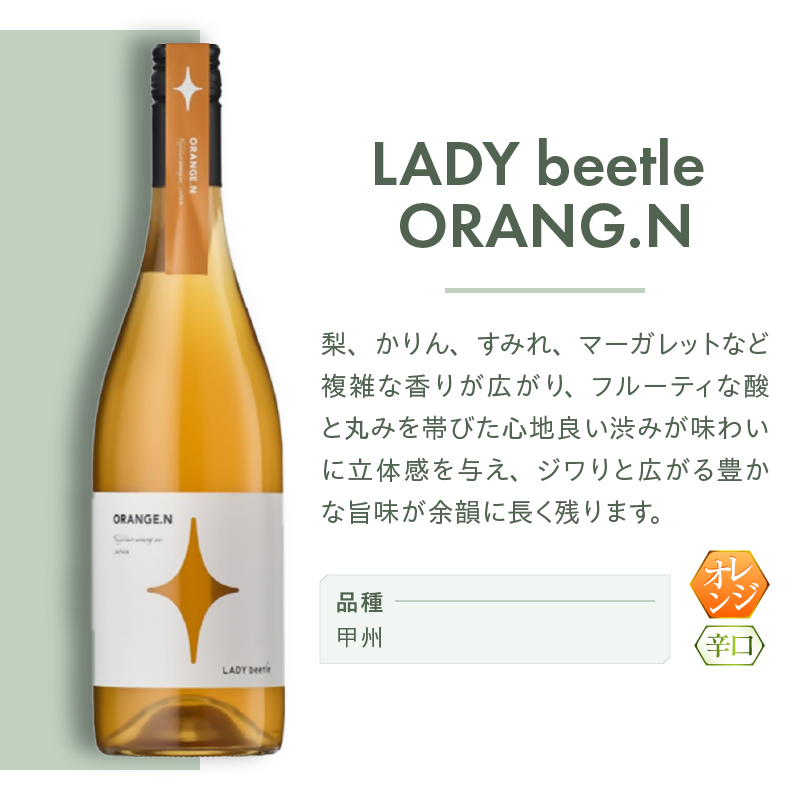 フジクレールワイナリーLADY beetle ORANG.N（RC）B11-643