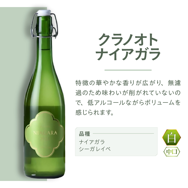 フジクレールワイナリー クラノオトナイアガラ（RC）A09-644