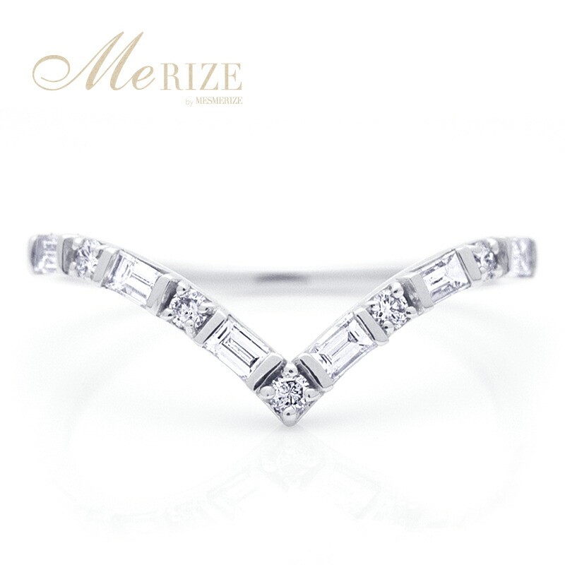 指輪 天然ダイヤ 0.3ctup Yvette【K18ホワイトゴールド】r-301（KRP）M42-1410