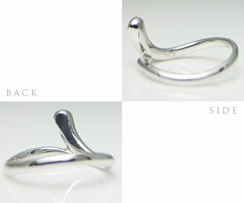 指輪 天然 ダイヤモンド 0.04ct ピンキー【K18ホワイトゴールド】r-06（KRP）G56-1410