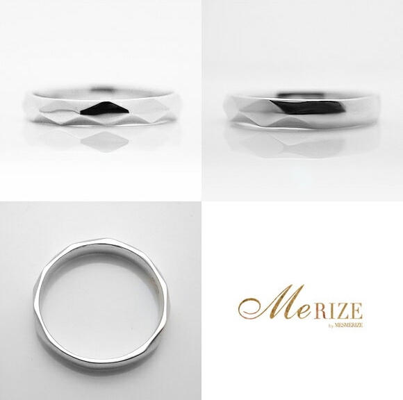 ペアリング 天然 ダイヤモンド SIクラス Roger Romance ロジェロマンス【プラチナ950】r-187（KRP）N6-1412