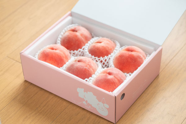 【桃の名産地 甲州市大藤の桃】光センサー選果 朝もぎモモ 約2kg 5～8玉【2026年発送】（VYD）B12-810