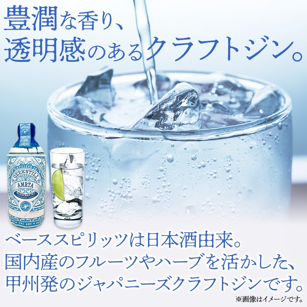 オリジナルクラフトジン 製造権 500ml 約500本 オーダーメイド ジン GIN 40度 蒸留酒 スピリッツ ボタニカル 果物 ハーブ カクテル  国産 プレゼント GEEK STILL 甲州市（KKO）ZE6000-601: 甲州市ANAのふるさと納税