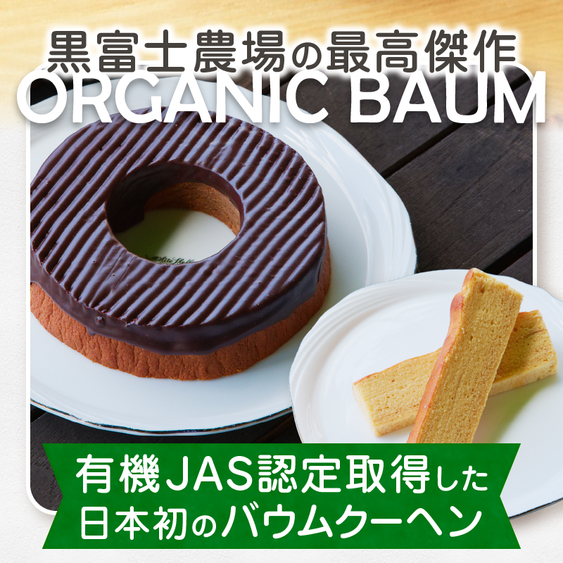 有機バウムショコラ＆有機バウムミニ2個入りセット　B12-501