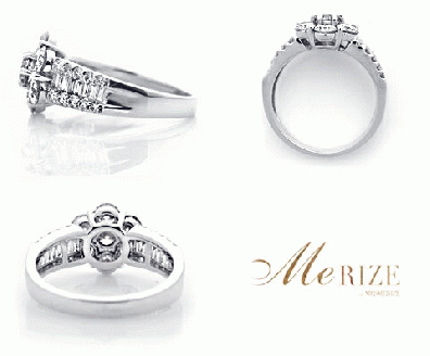 指輪 天然 ダイヤモンド 2.0ct SIクラス パヴェ Amandeアマンド【pt950】r-239（KRP）Z320-1410