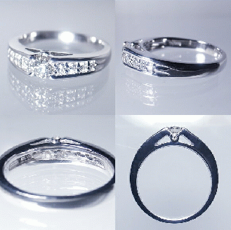 指輪 天然 ダイヤモンド 0.44ct 大粒 SIクラス Lilianeリリアン【pt950】r-169（KRP）O62-1410