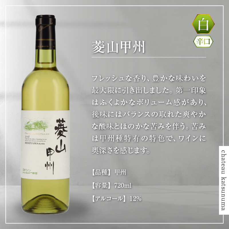 甲州市ワイナリー堪能12本セット（KSB）K9-620