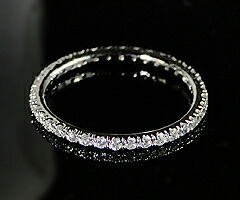 フルエタニティリング 天然ダイヤモンド 0.3ct以上【プラチナ950】r-95（KRP）G95-1410