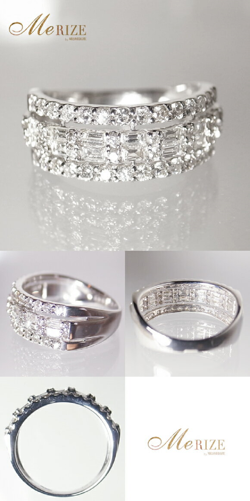 指輪 天然ダイヤ 1.0ct up Emma エマ【プラチナ950】r-162（KRP）P94-1410