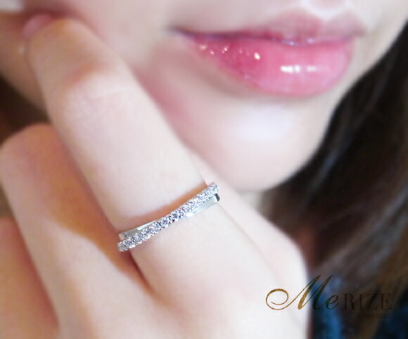 指輪 天然 ダイヤモンド 0.17ct SIクラス Lucienne リュシエンヌ【pt950】r-115（KRP）G95-1412