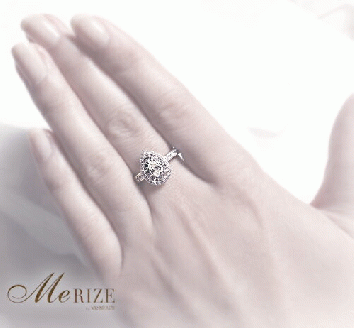 指輪 天然 ダイヤモンド 0.97ct パヴェ SIクラス Celestineセレスティーヌ【pt950】r-241（KRP）S62-1410