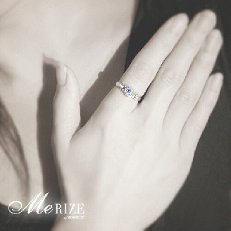 指輪 天然 ブルー パライバトルマリン ダイヤモンド 0.45ct パヴェ SIクラス Blancheブランシュ【pt950】r-243（KRP）Q93-1410