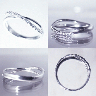 指輪 天然 ダイヤモンド 0.13ct SIクラス Aliceアリス【pt950】r-133（KRP）G84-1411