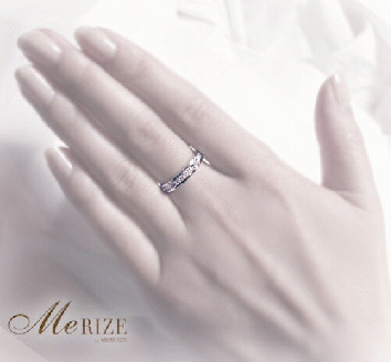 指輪 天然 ダイヤモンド 0.56ct ハーフ エタニティ SIクラス Paulaポーラ【pt950】r-236（KRP）O48-1412