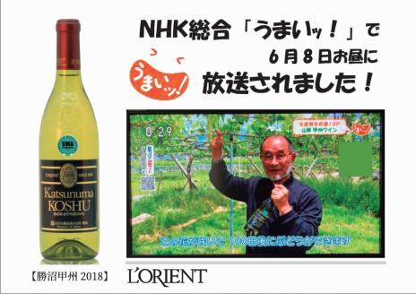 ロリアン勝沼甲州（白ワイン・辛口）（KBO）B-682