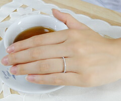 フルエタニティリング 天然ダイヤモンド 0.3ct以上【プラチナ950】r-95（KRP）G95-1410