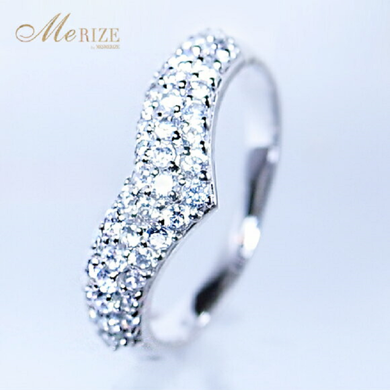 指輪 天然ダイヤ 0.5ct Llucienne リュシエンヌ【プラチナ950】r-181（KRP）N51-1410