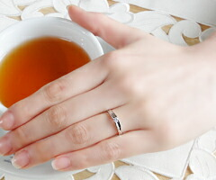 指輪 天然 ダイヤモンド 0.1ct SIクラス【pt950】r-106（KRP）G64-1411