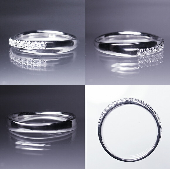 指輪 天然 ダイヤモンド 0.17ct SIクラス Lucienne リュシエンヌ【pt950】r-115（KRP）G95-1412