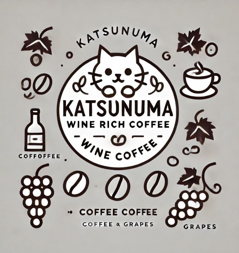 「ワイン香るコーヒー」Katsunuma Wine Rich Coffeeドリップバック4個+甲州峠の湧水洗いJINBLEND1個セット（JCF）A08-1550