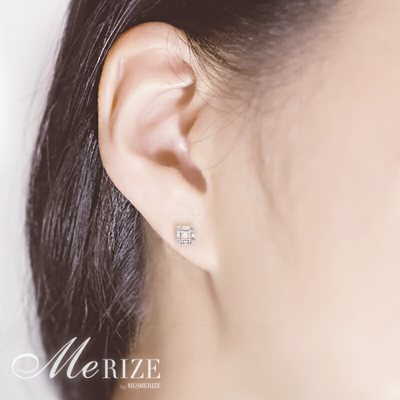 ピアス 天然ダイヤ 0.42ct【プラチナ900】p-156（KRP）M74-1410