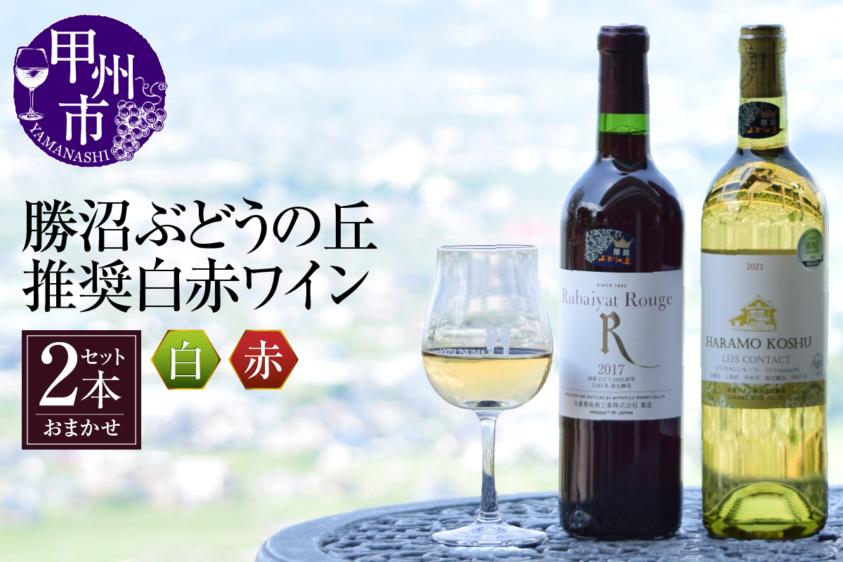 勝沼ぶどうの丘推奨ワイン 白赤セット（KBO）B-603