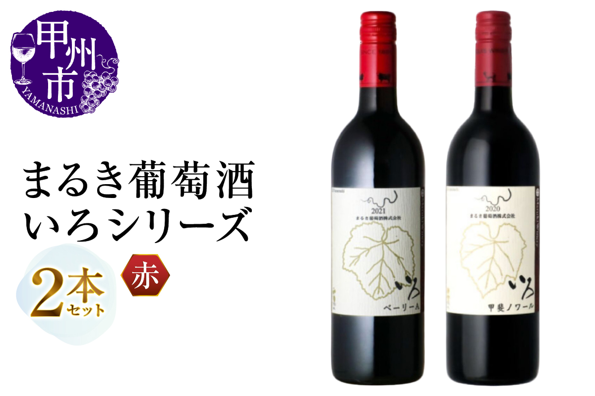 まるき【いろシリーズ】2本 いろベーリーA いろ甲斐ノワール（MG）B14-651