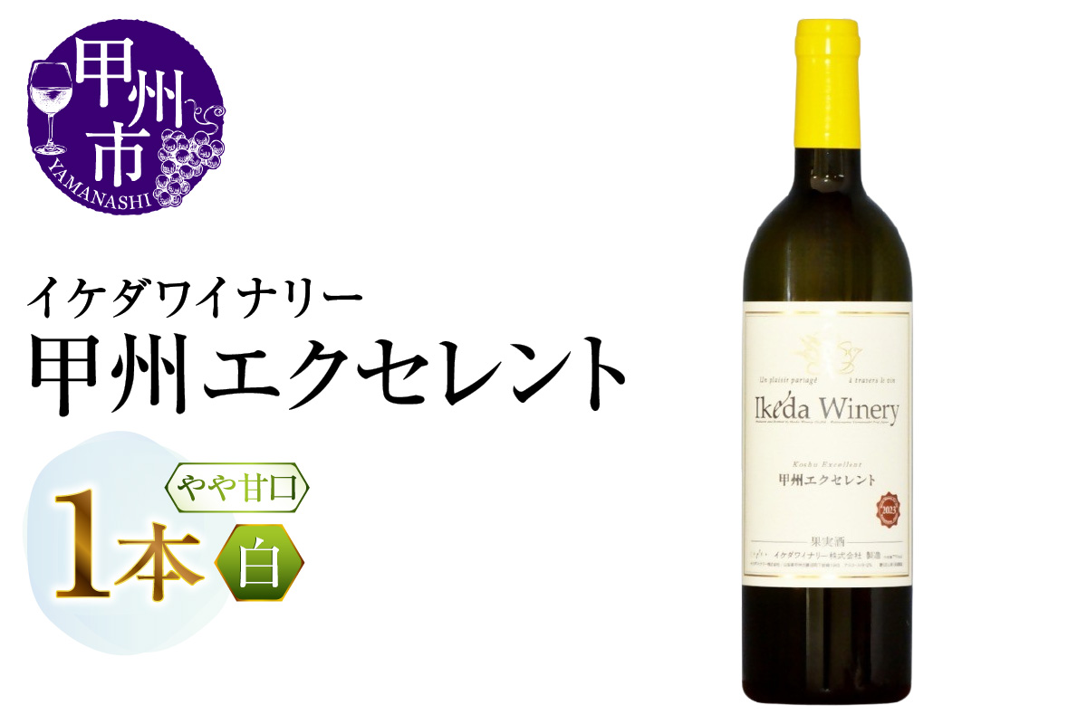 イケダワイナリー 甲州エクセレント（MG）A07-480