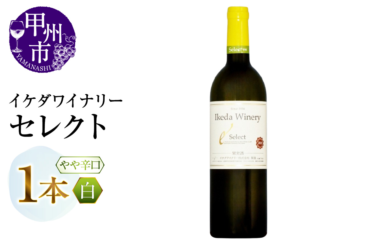 イケダワイナリー セレクト白（MG）A08-480