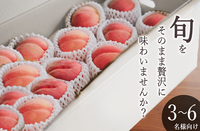 甲州市産 桃 約5kg（10～14個入）自然農法【2026年発送】（BNC）C-460