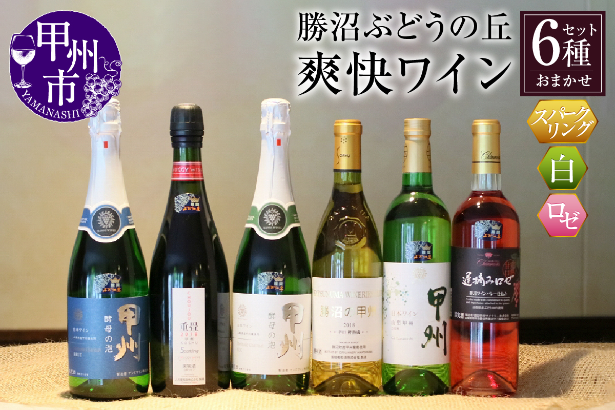 爽快ワイン6種セット E-603 （KBO）