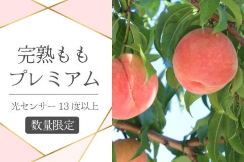 甲州市産 光センサー糖度13度以上 プレミアム桃 4〜5玉[2024年発送](VYD)B12-811