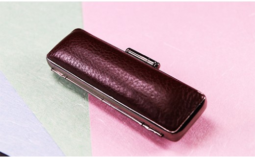 イタリアンレザー印鑑ケース[5839-1316] 茶