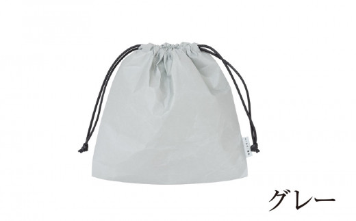 SIWA 巾着 S　グレー[5839-9981]
