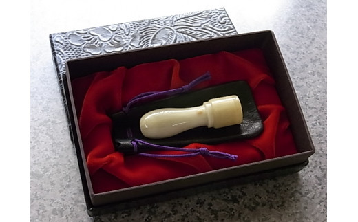 『繁盛』を願うはんこ『色牛角』役職印HANKO [5839-1284]