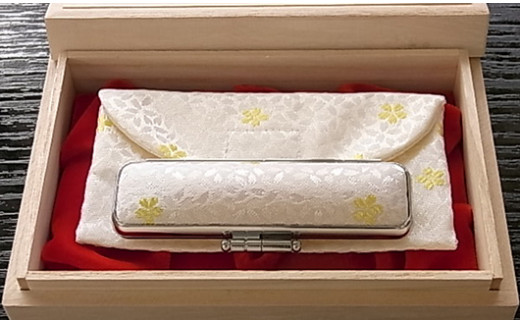 老舗はんこメーカーが作った、かわいいさくら満天のハンコセット [5839-1329] 黄