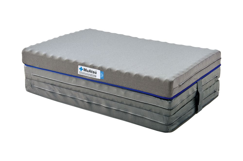 昭和西川 ムアツ　マットレススタンダードハード　ダブル　山梨県　市川三郷町　マットレス 高反発ウレタン マットレス 楽 寝る 体にぴったり 姿勢改善 寝姿勢 ダブル 背骨 不眠 不眠解消 健康 昭和西川 通気性 蒸れにくい ムレにくい スリープスパ 人気 布団 ふとん 敷布団 睡眠 快適 熟睡 快眠 寝具 ベッド 新生活 引越し 健康 寝心地 睡眠環境　[5839-1831]