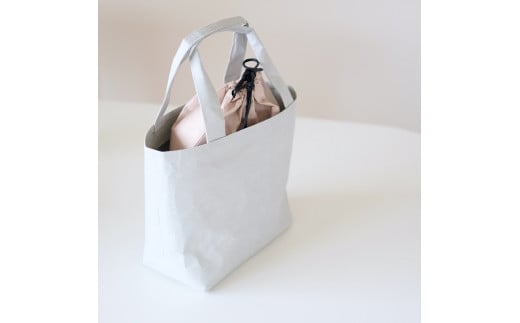 SIWA 巾着 M　グレー[5839-9978]