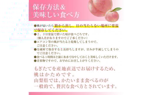 【市川三郷町産】プレミアム 桃6玉　【2026年7月中旬から発送】！Inakakara[5839-2019]