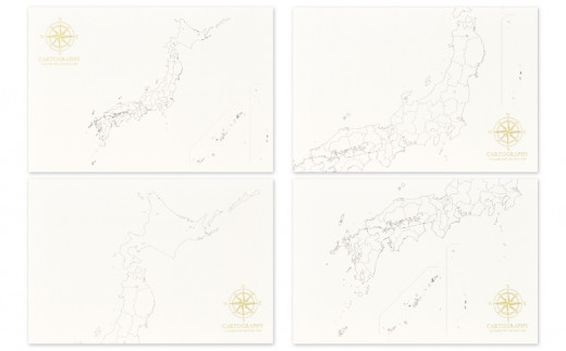 カルトグラフィー　ポストカード[5839-2031]