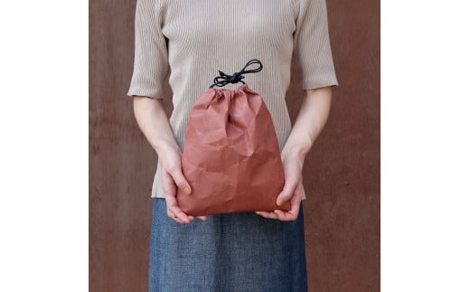 SIWA 巾着 M　グレー[5839-9978]