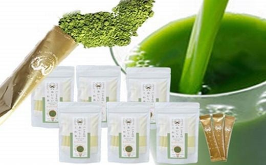 桑×抹茶・健康茶・飲むサラダ・青汁　10包×6袋 [5839-1196]