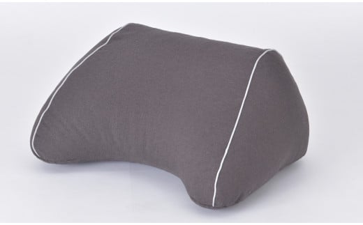床でもベッドでも 使い方あれこれ・バックレストクッション（スモークグレー）[5839-9418]