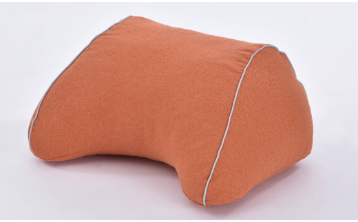 床でもベッドでも 使い方あれこれ・バックレストクッション（ウォームレッド）[5839-9419]