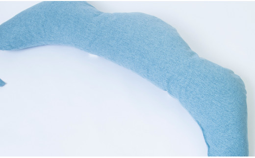 使い方色々・抱きまくら（ライトブルー）[5839-9432]